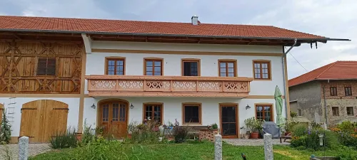 Holzbalkon