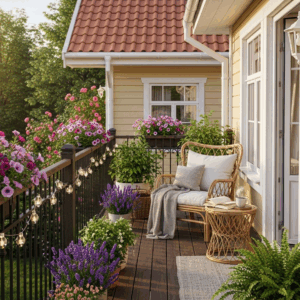 privat balkon einfamilienhaus